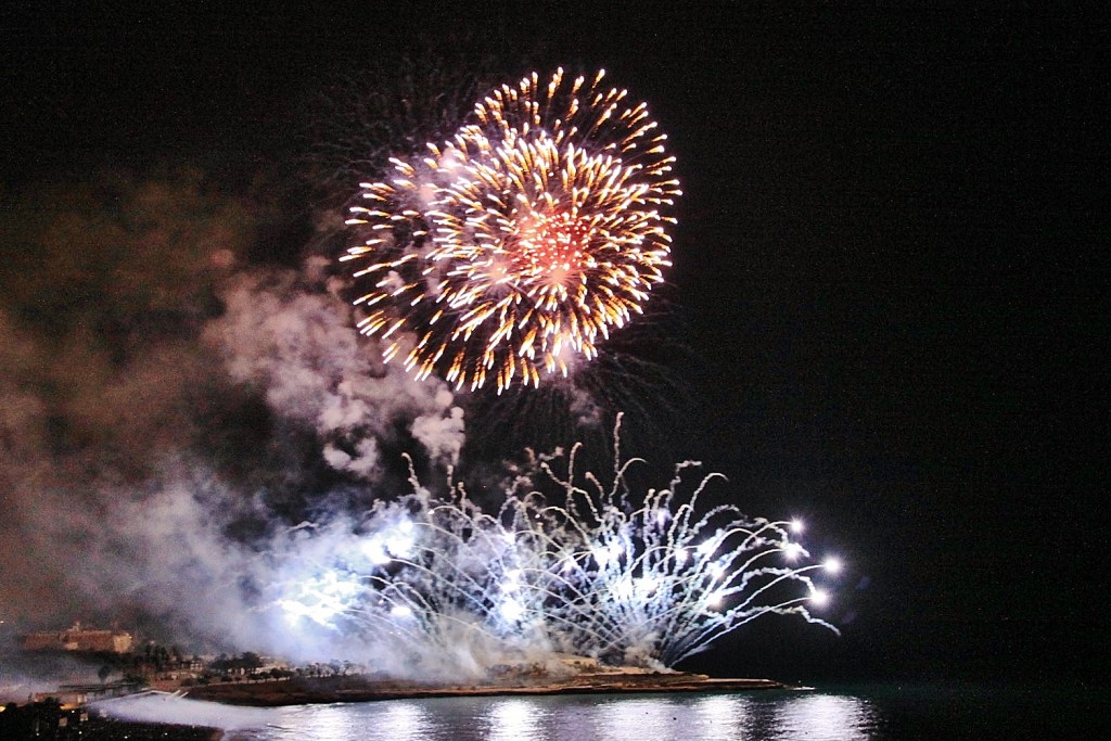 Foto: Fuegos artificiales - Tarragona (Cataluña), España