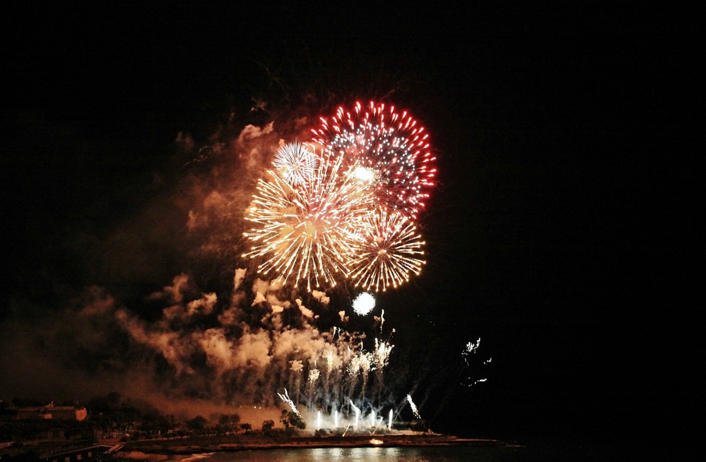 Foto: Fuegos artificiales - Tarragona (Cataluña), España