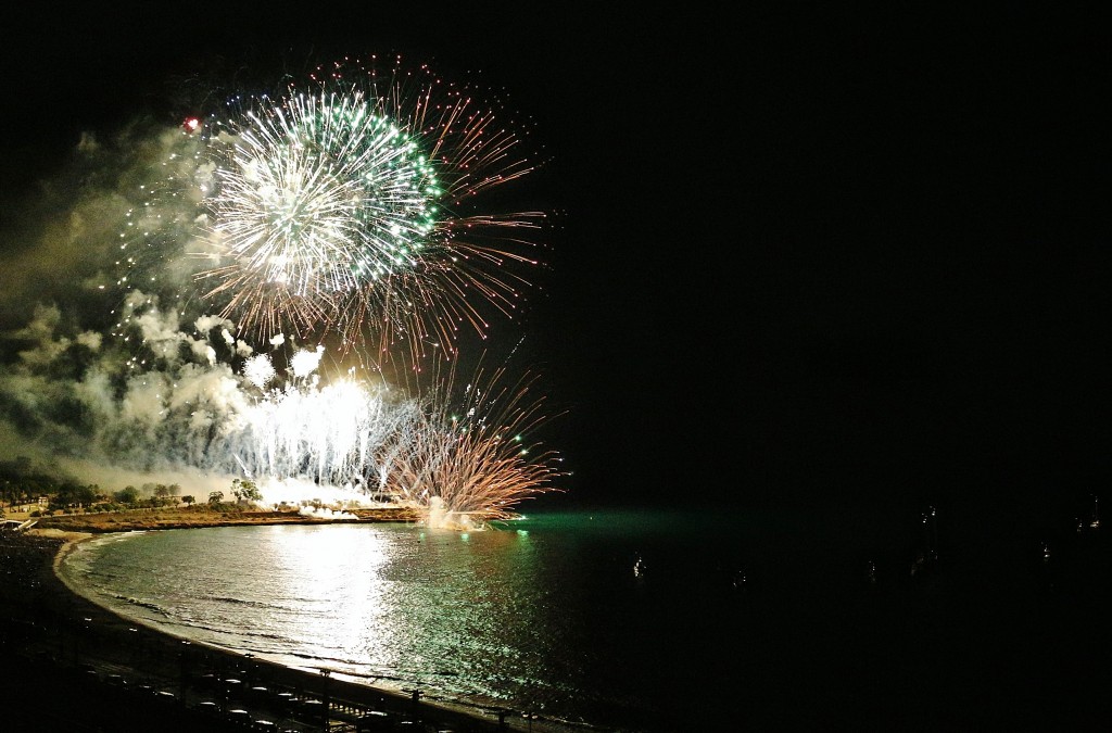 Foto: Fuegos artificiales - Tarragona (Cataluña), España