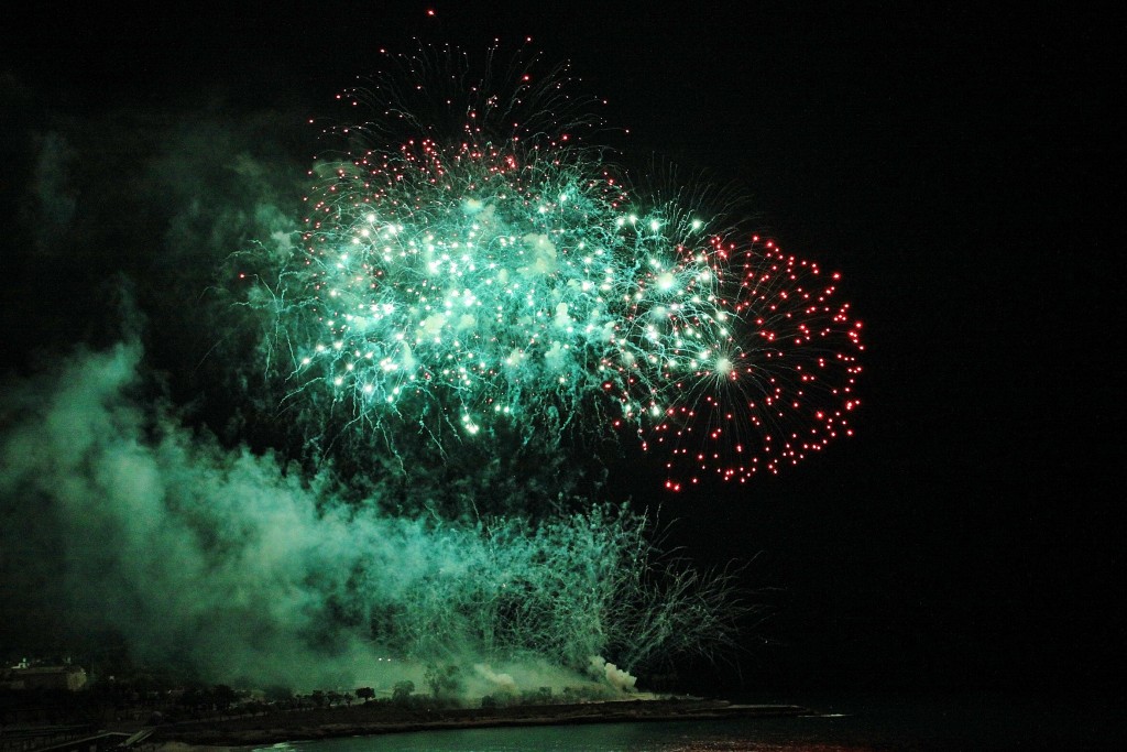 Foto: Fuegos artificiales - Tarragona (Cataluña), España