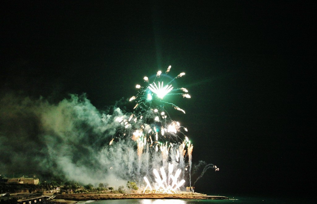 Foto: Fuegos artificiales - Tarragona (Cataluña), España