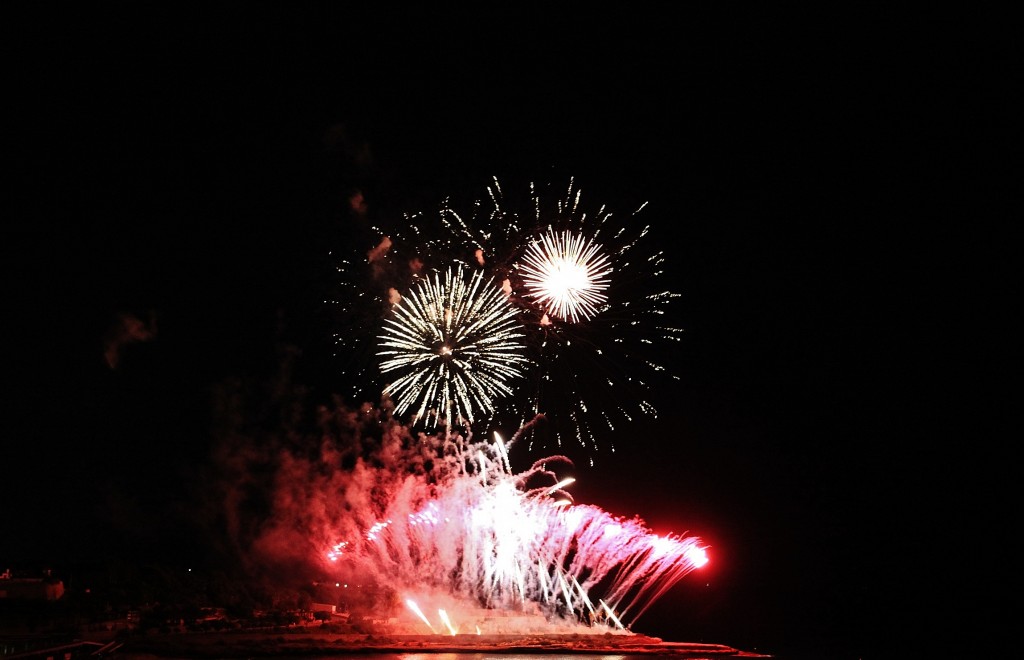 Foto: Fuegos artificiales - Tarragona (Cataluña), España