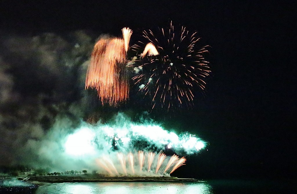 Foto: Fuegos artificiales - Tarragona (Cataluña), España