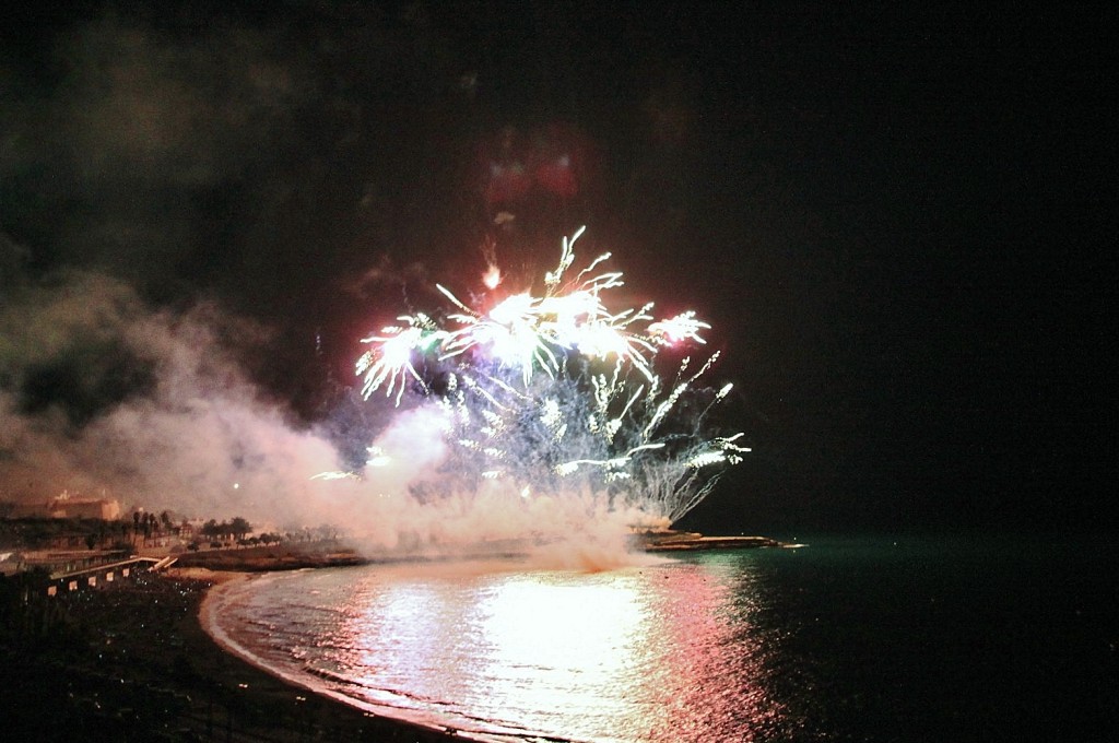 Foto: Fuegos artificiales - Tarragona (Cataluña), España