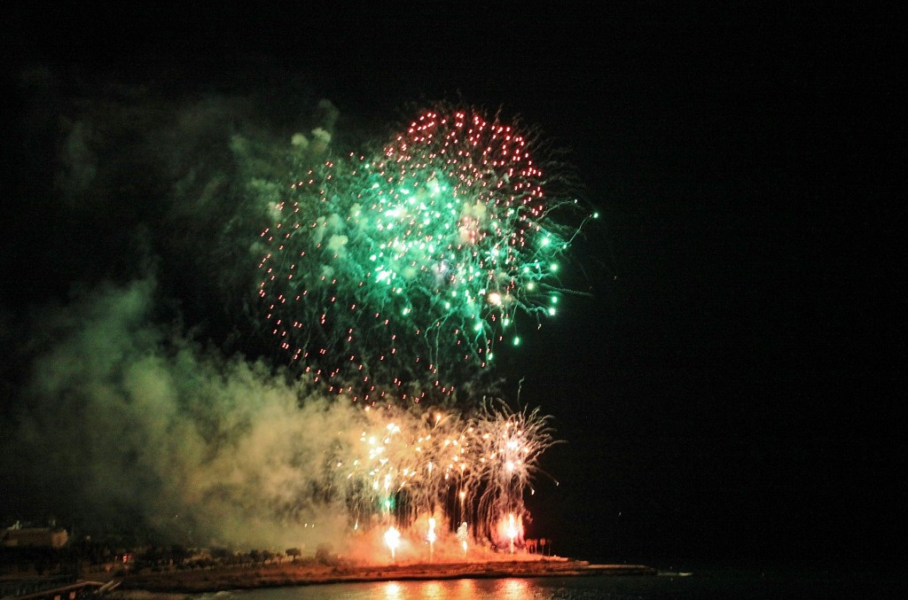 Foto: Fuegos artificiales - Tarragona (Cataluña), España