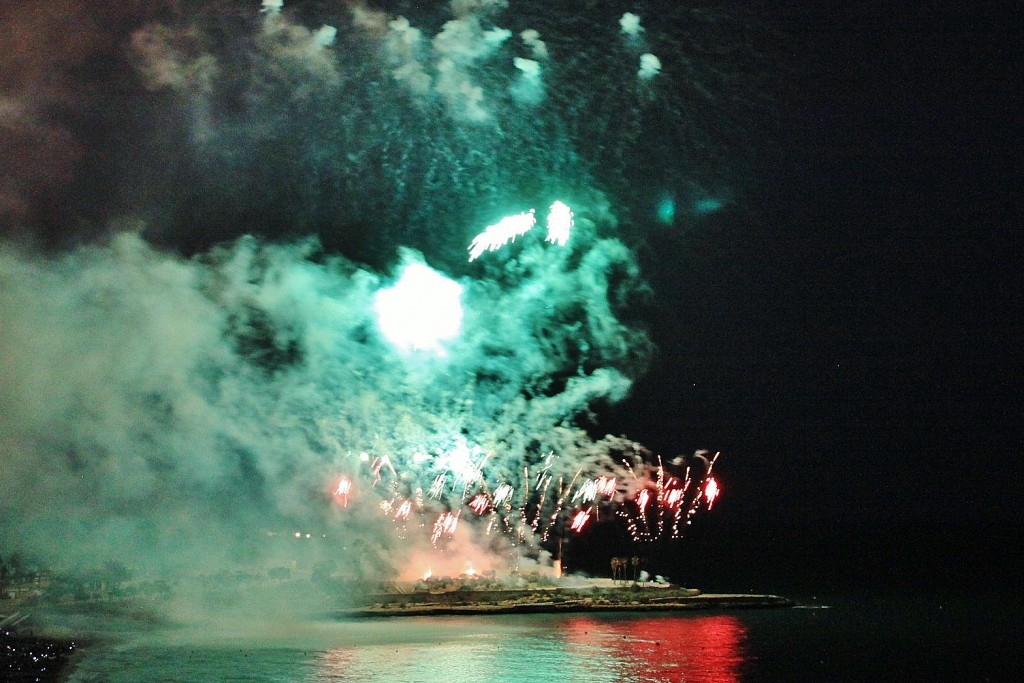 Foto: Fuegos artificiales - Tarragona (Cataluña), España