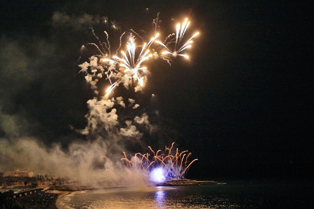 Foto: Fuegos artificiales - Tarragona (Cataluña), España