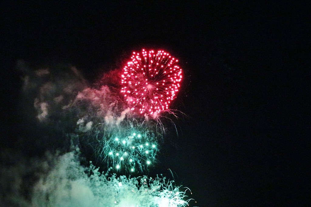 Foto: Fuegos artificiales - Tarragona (Cataluña), España