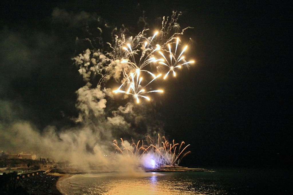 Foto: Fuegos artificiales - Tarragona (Cataluña), España