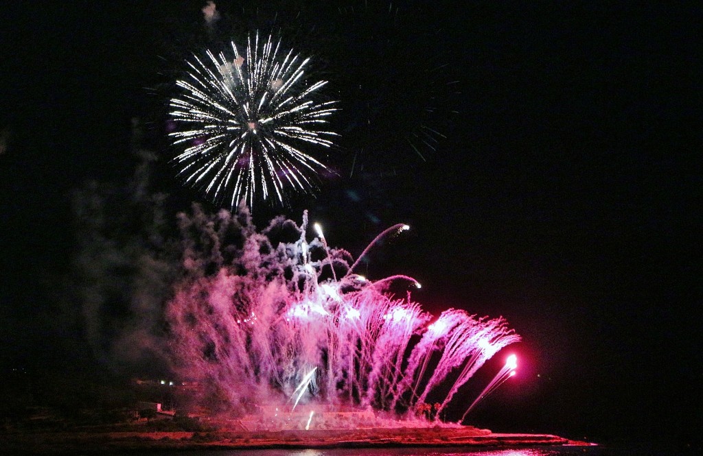 Foto: Fuegos artificiales - Tarragona (Cataluña), España