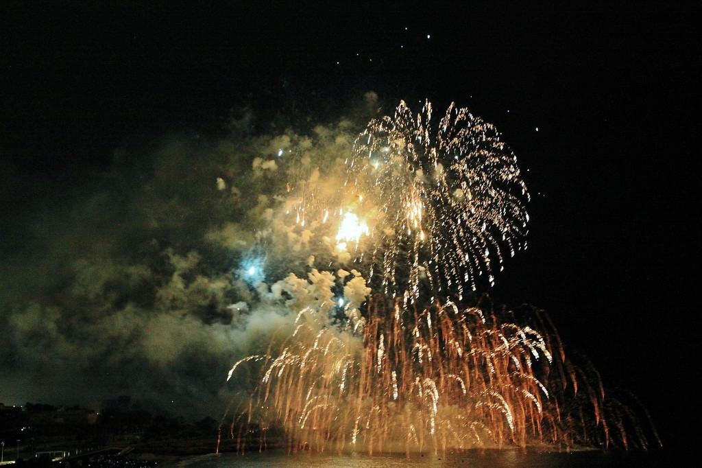 Foto: Fuegos artificiales - Tarragona (Cataluña), España