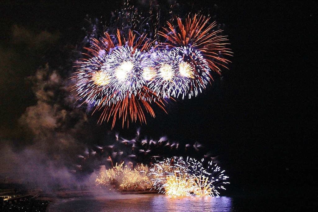 Foto: Fuegos artificiales - Tarragona (Cataluña), España