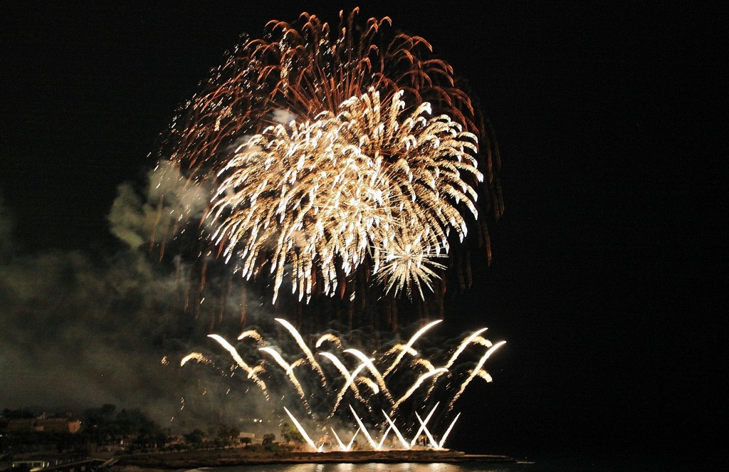 Foto: Fuegos artificiales - Tarragona (Cataluña), España