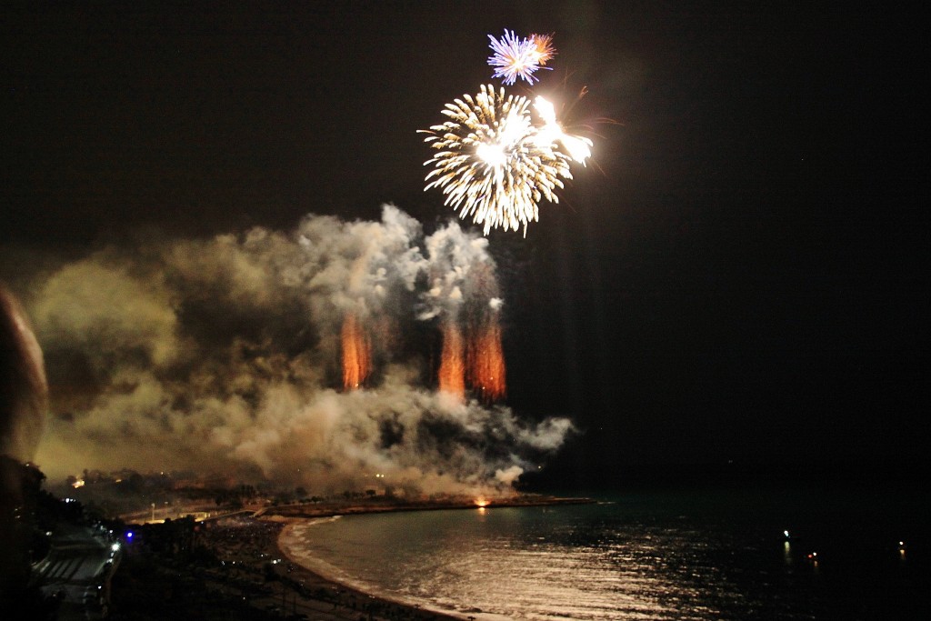 Foto: Fuegos artificiales - Tarragona (Cataluña), España