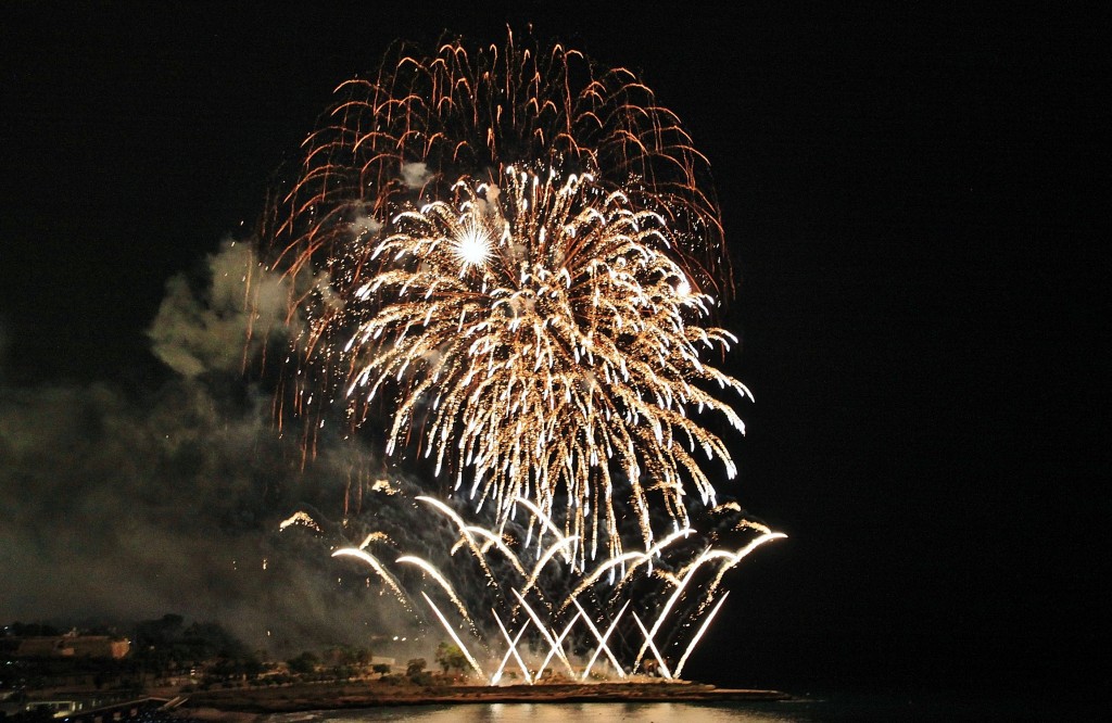 Foto: Fuegos artificiales - Tarragona (Cataluña), España