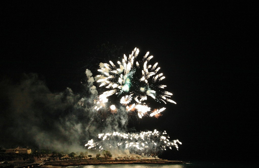 Foto: Fuegos artificiales - Tarragona (Cataluña), España