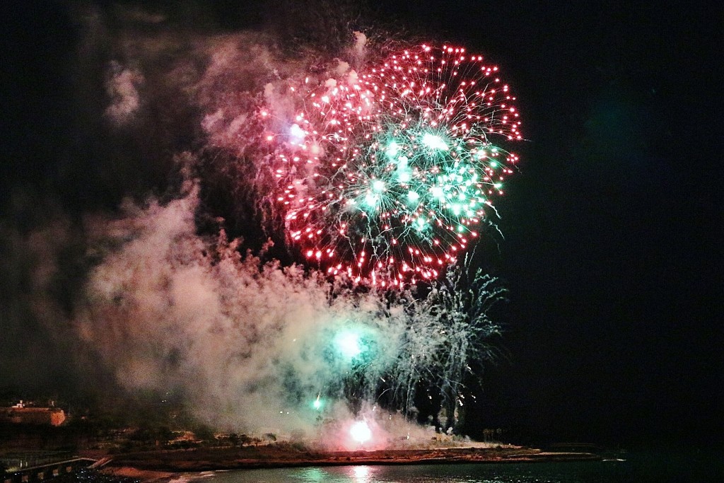 Foto: Fuegos artificiales - Tarragona (Cataluña), España