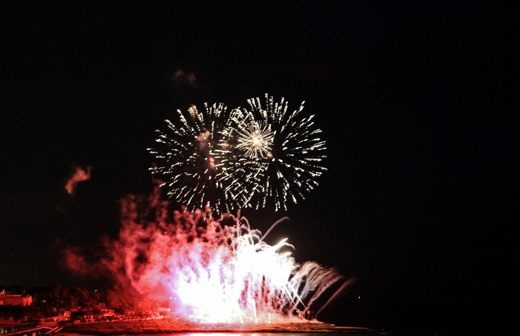 Foto: Fuegos artificiales - Tarragona (Cataluña), España