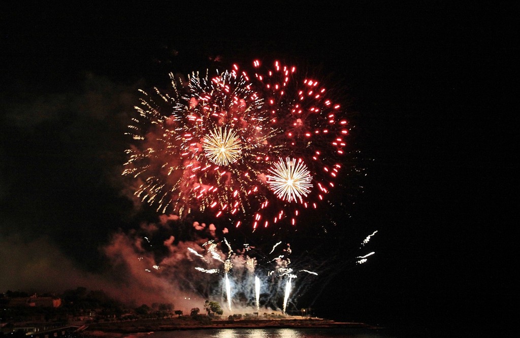 Foto: Fuegos artificiales - Tarragona (Cataluña), España