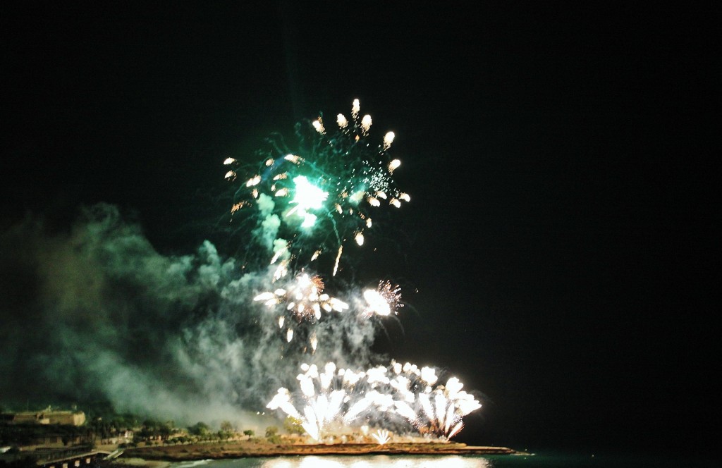 Foto: Fuegos artificiales - Tarragona (Cataluña), España