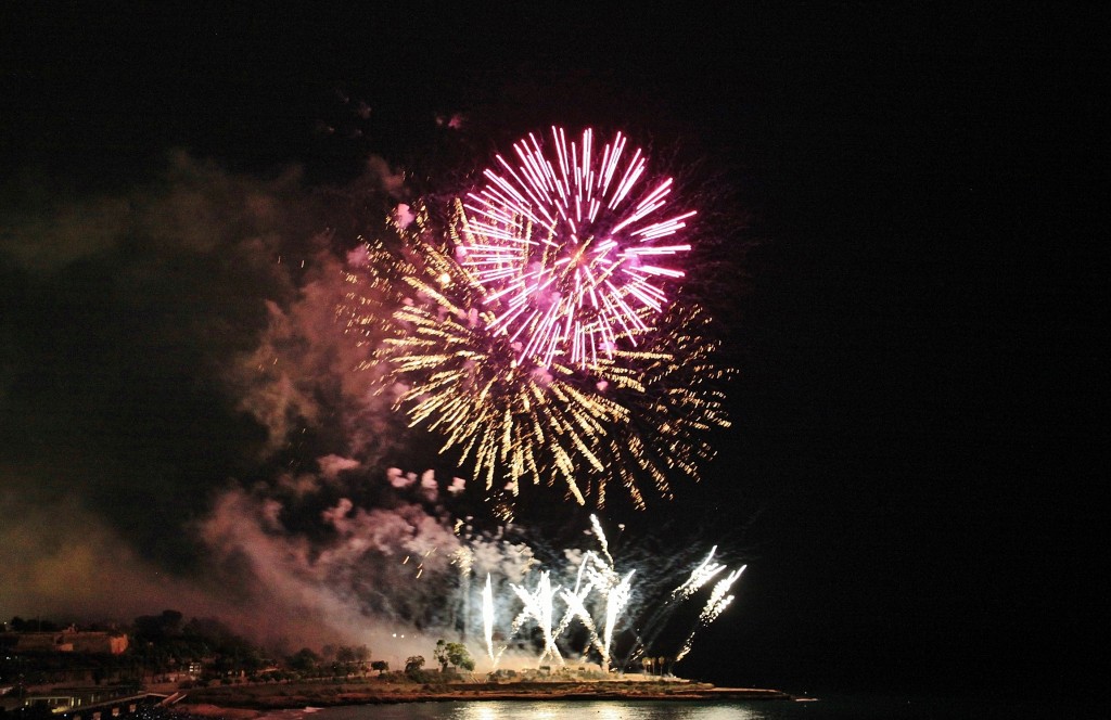 Foto: Fuegos artificiales - Tarragona (Cataluña), España