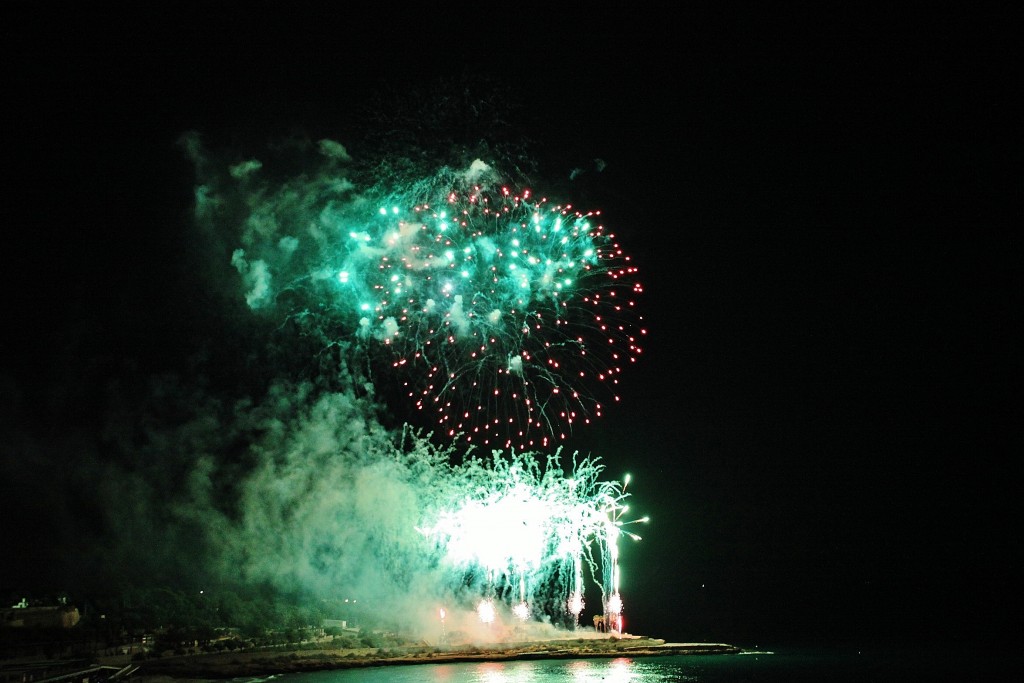 Foto: Fuegos artificiales - Tarragona (Cataluña), España