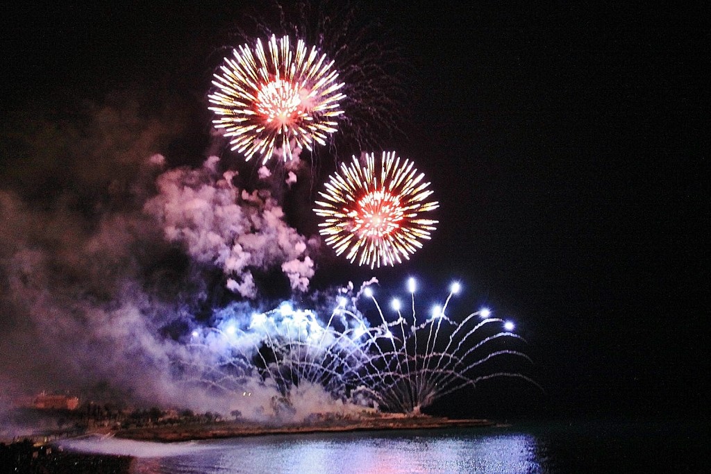 Foto: Fuegos artificiales - Tarragona (Cataluña), España