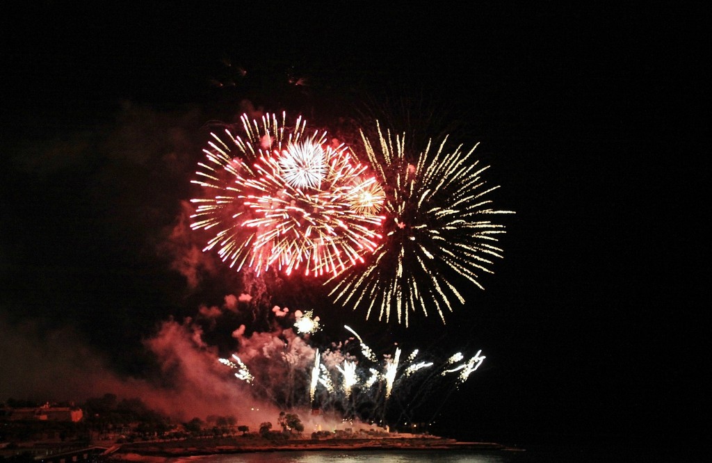 Foto: Fuegos artificiales - Tarragona (Cataluña), España