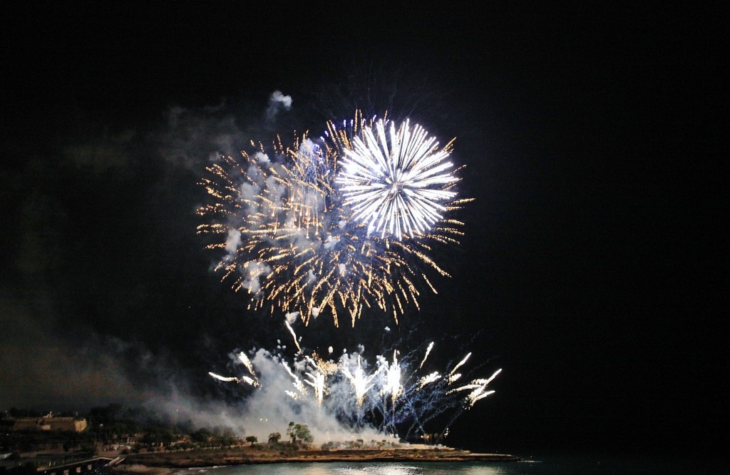 Foto: Fuegos artificiales - Tarragona (Cataluña), España