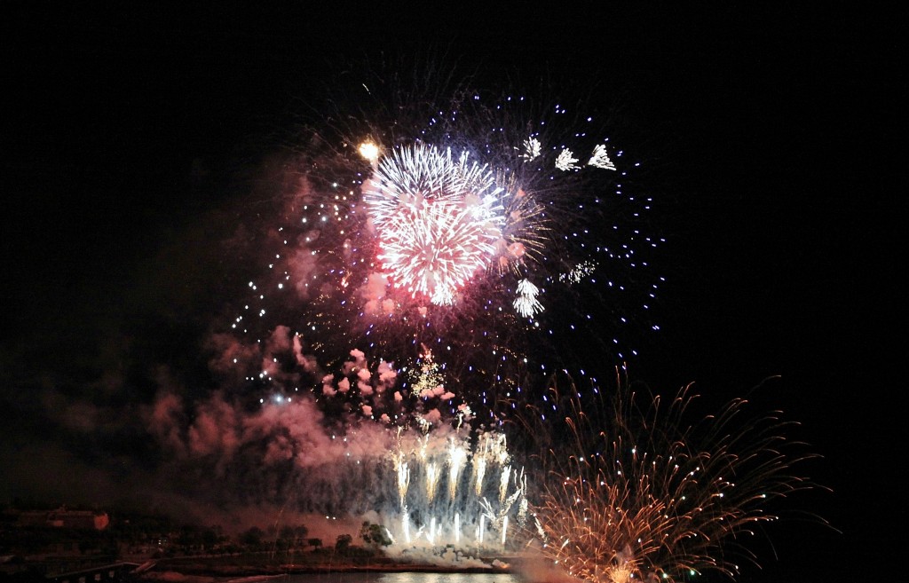 Foto: Fuegos artificiales - Tarragona (Cataluña), España