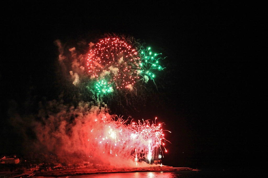 Foto: Fuegos artificiales - Tarragona (Cataluña), España