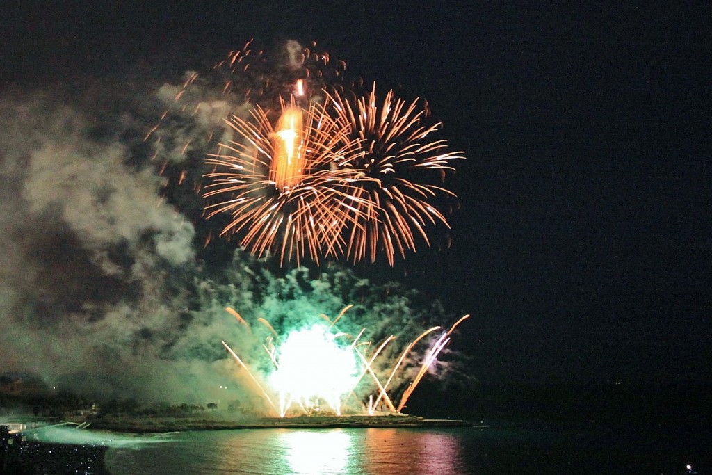 Foto: Fuegos artificiales - Tarragona (Cataluña), España