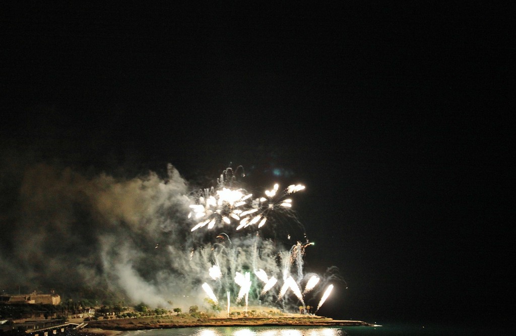 Foto: Fuegos artificiales - Tarragona (Cataluña), España