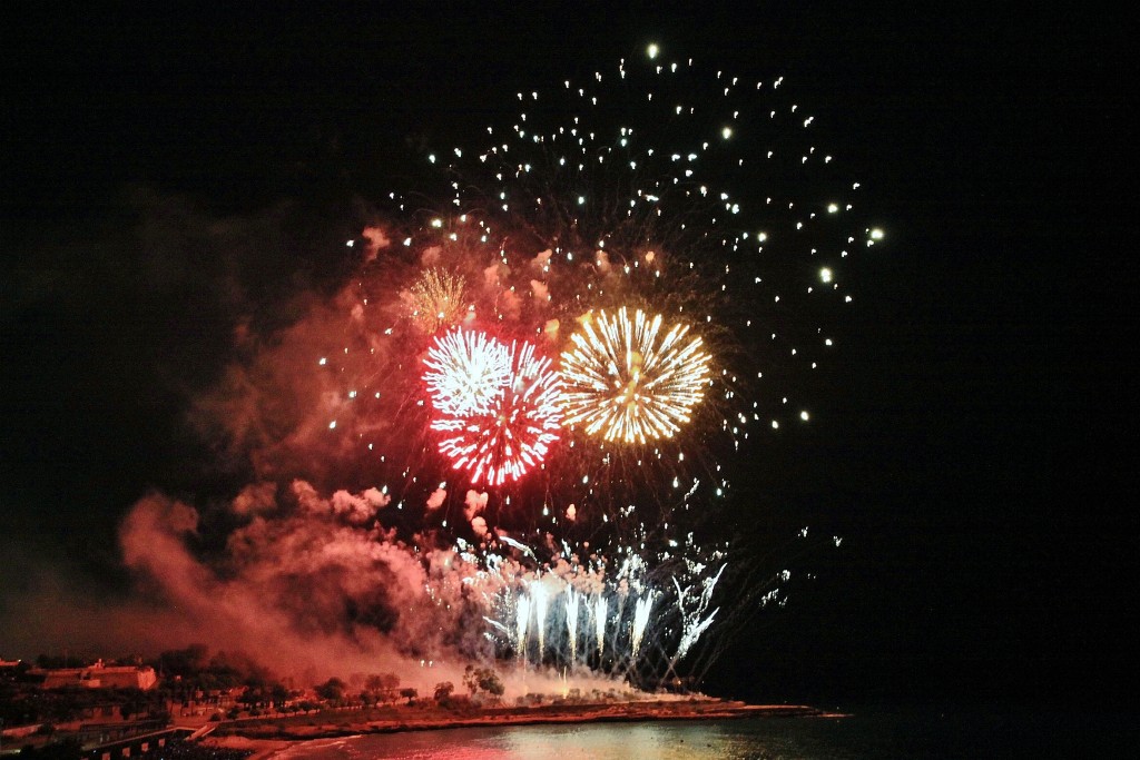 Foto: Fuegos artificiales - Tarragona (Cataluña), España