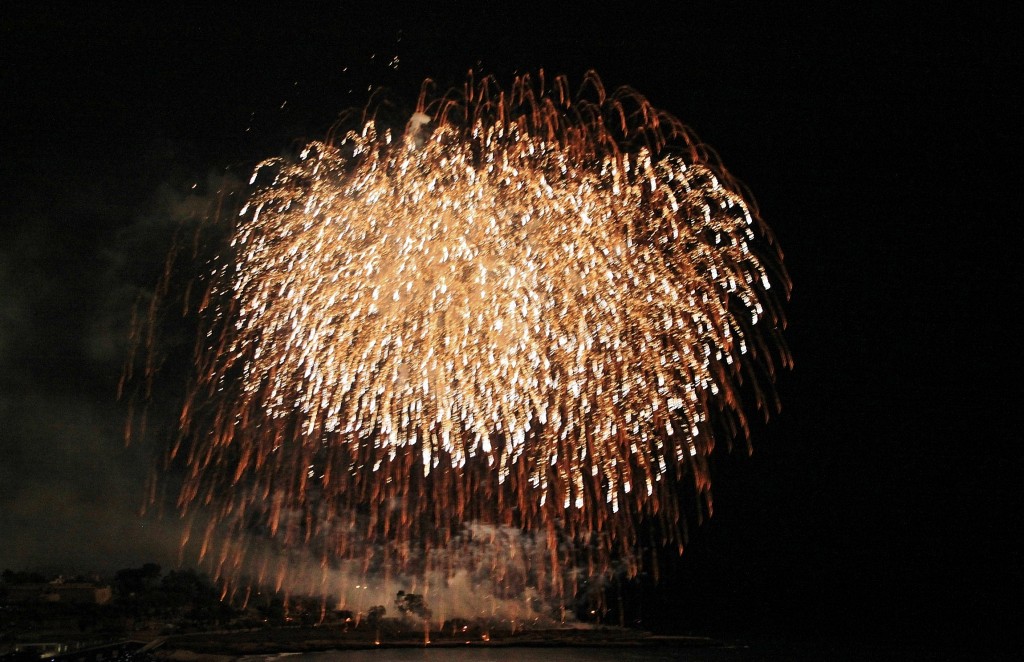 Foto: Fuegos artificiales - Tarragona (Cataluña), España