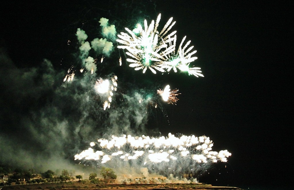 Foto: Fuegos artificiales - Tarragona (Cataluña), España