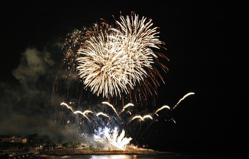 Foto: Fuegos artificiales - Tarragona (Cataluña), España