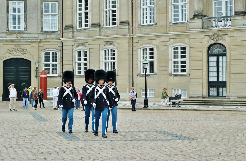 Foto: Cambio de guardia - Copenhague (Zealand), Dinamarca