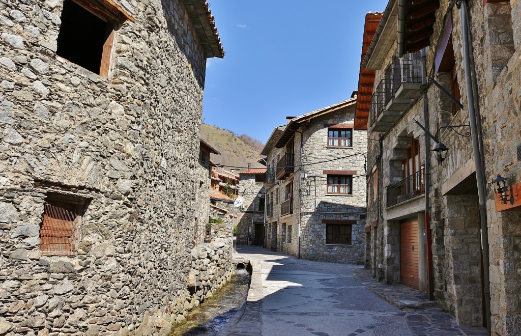 Foto: Vista del pueblo - Setcases (Girona), España