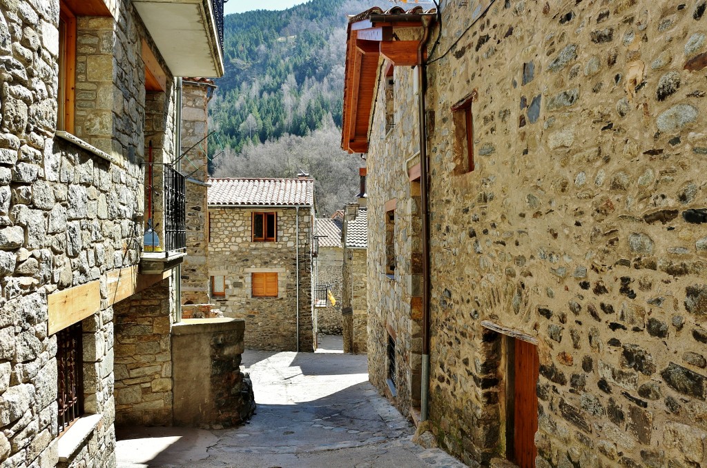 Foto: Vista del pueblo - Setcases (Girona), España