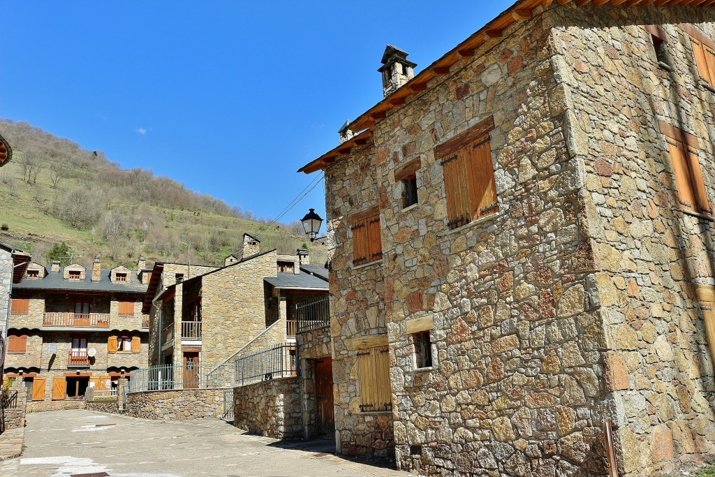 Foto: Vista del pueblo - Setcases (Girona), España