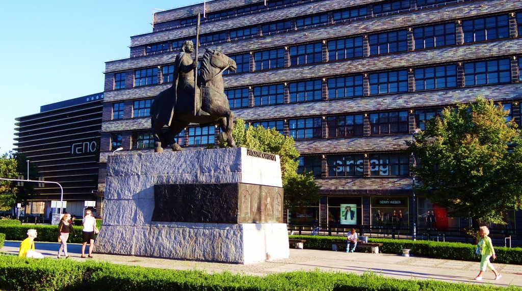 Foto: Pomnik Bolesława Chrobrego - Wrocław (Lower Silesian Voivodeship), Polonia