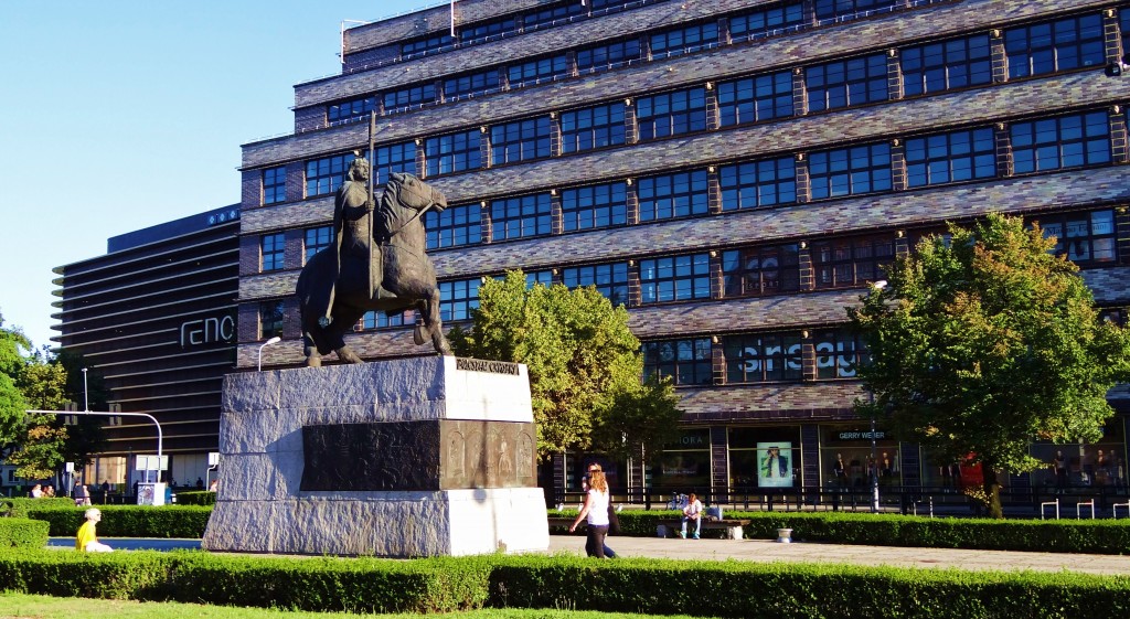 Foto: Pomnik Bolesława Chrobrego - Wrocław (Lower Silesian Voivodeship), Polonia