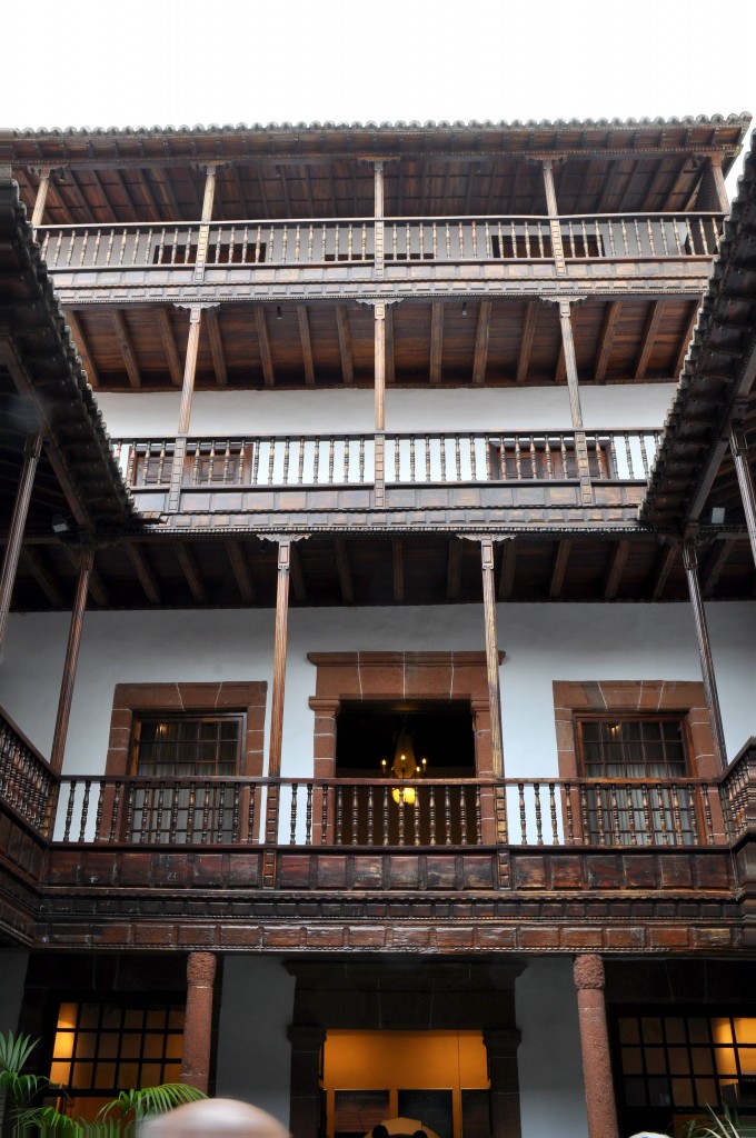 Foto: Balcones del interior del palacio - La Palma (Santa Cruz de Tenerife), España