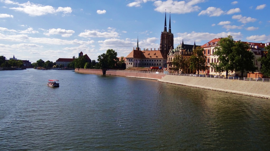 Foto: Río Oder - Wrocław (Lower Silesian Voivodeship), Polonia