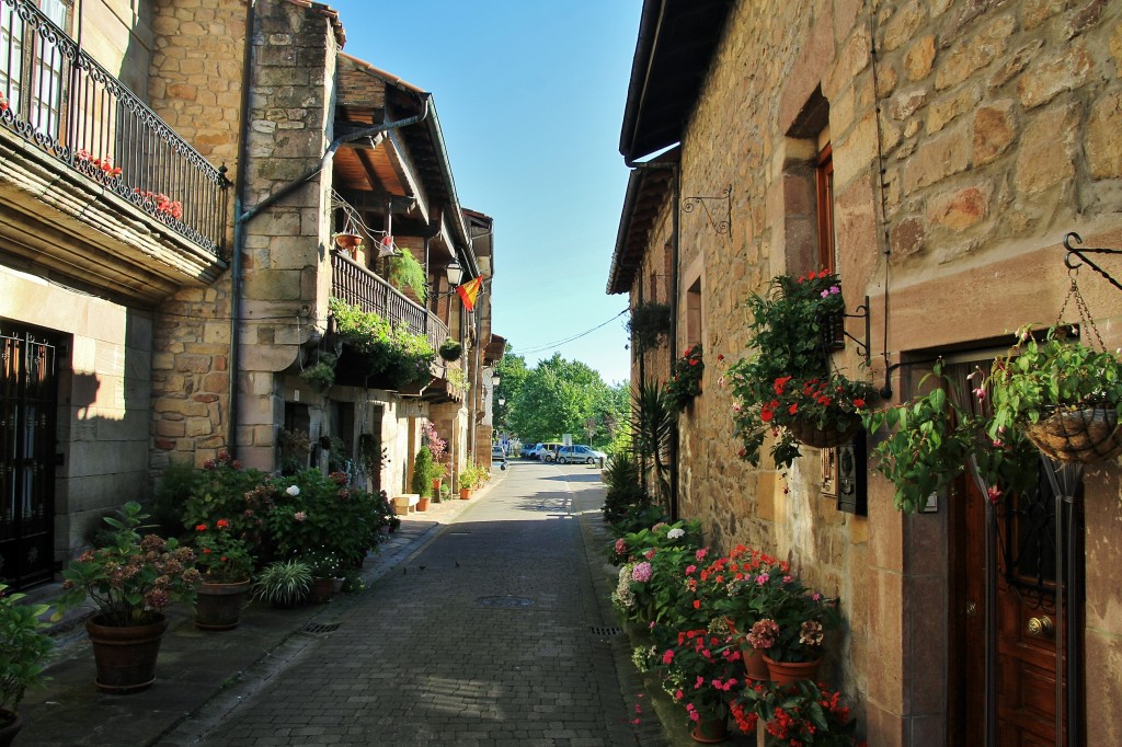 Foto: Vista del pueblo - Riocorvo (Cantabria), España