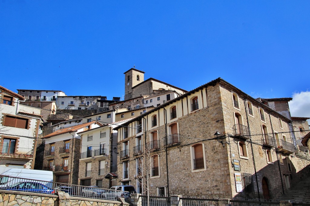 Foto: Vista del pueblo - Villoslada de Cameros (La Rioja), España