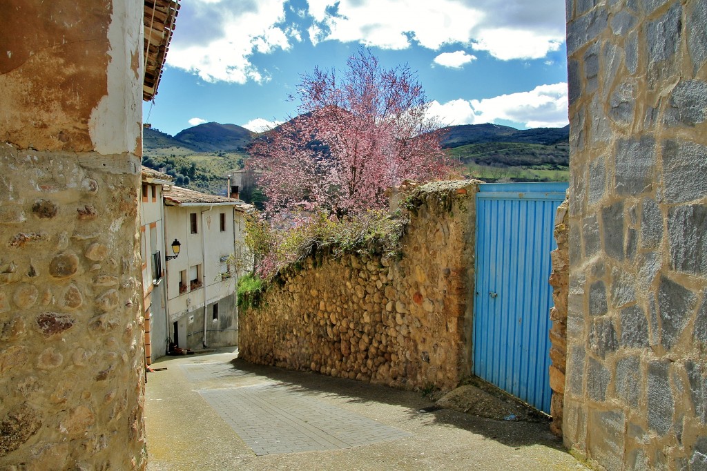 Foto: Vista del pueblo - Torrecilla en Cameros (La Rioja), España