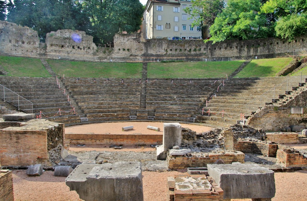 Foto: Teatro romano - Trieste (Friuli Venezia Giulia), Italia