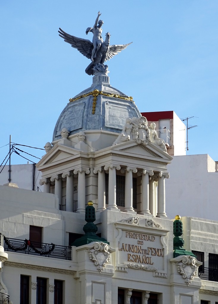 Foto: Cupula del edificio de La Union y el Fenix - Valencia (València), España